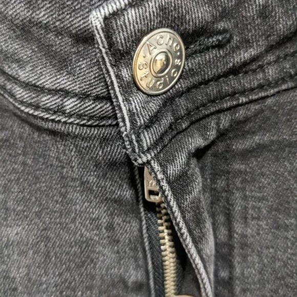 Acne Studios | Climb skinny fit jeans in used black - Picture 7 of 11